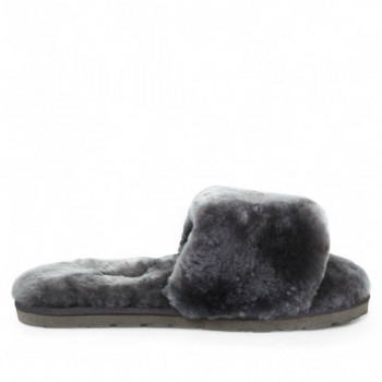 UGG Fluff Slide Slippers Grey