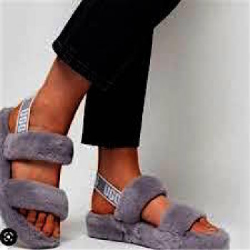UGG Oh Yeah Slide Grey