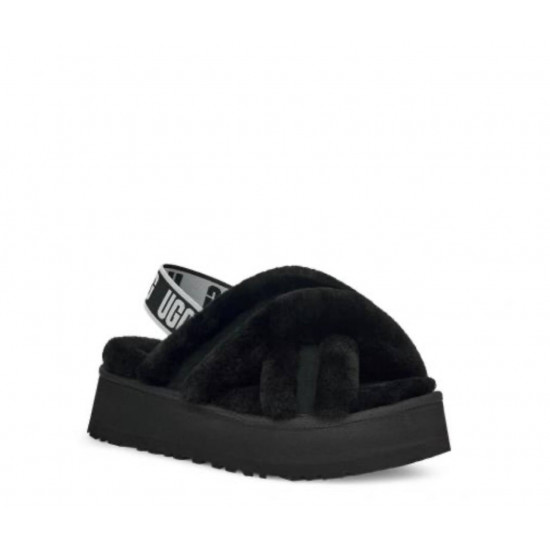 UGG Disco Cross Slide Black