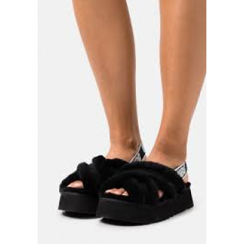 UGG Disco Cross Slide Black