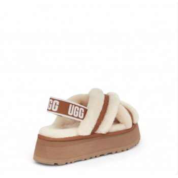 UGG Disco Cross Slide Chestnut