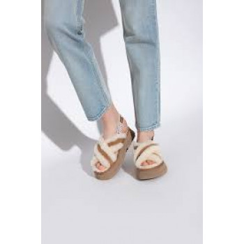 UGG Disco Cross Slide Chestnut