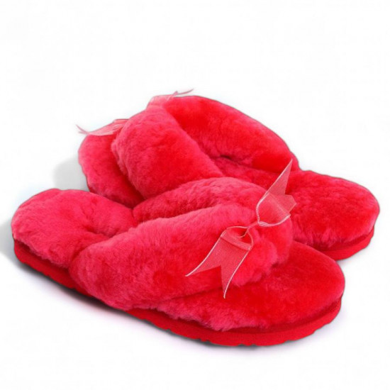 UGG Fluff Flip Flop Watermelonred