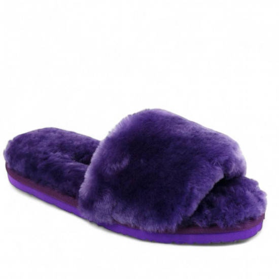 UGG Fluff Slide Slippers Purple