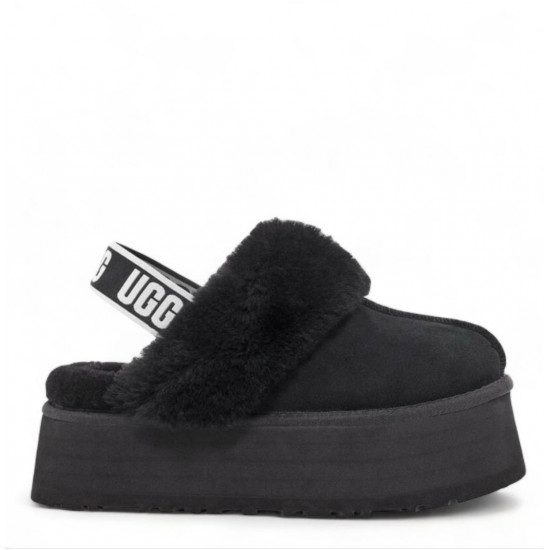 UGG Funkette Suede Platform Black