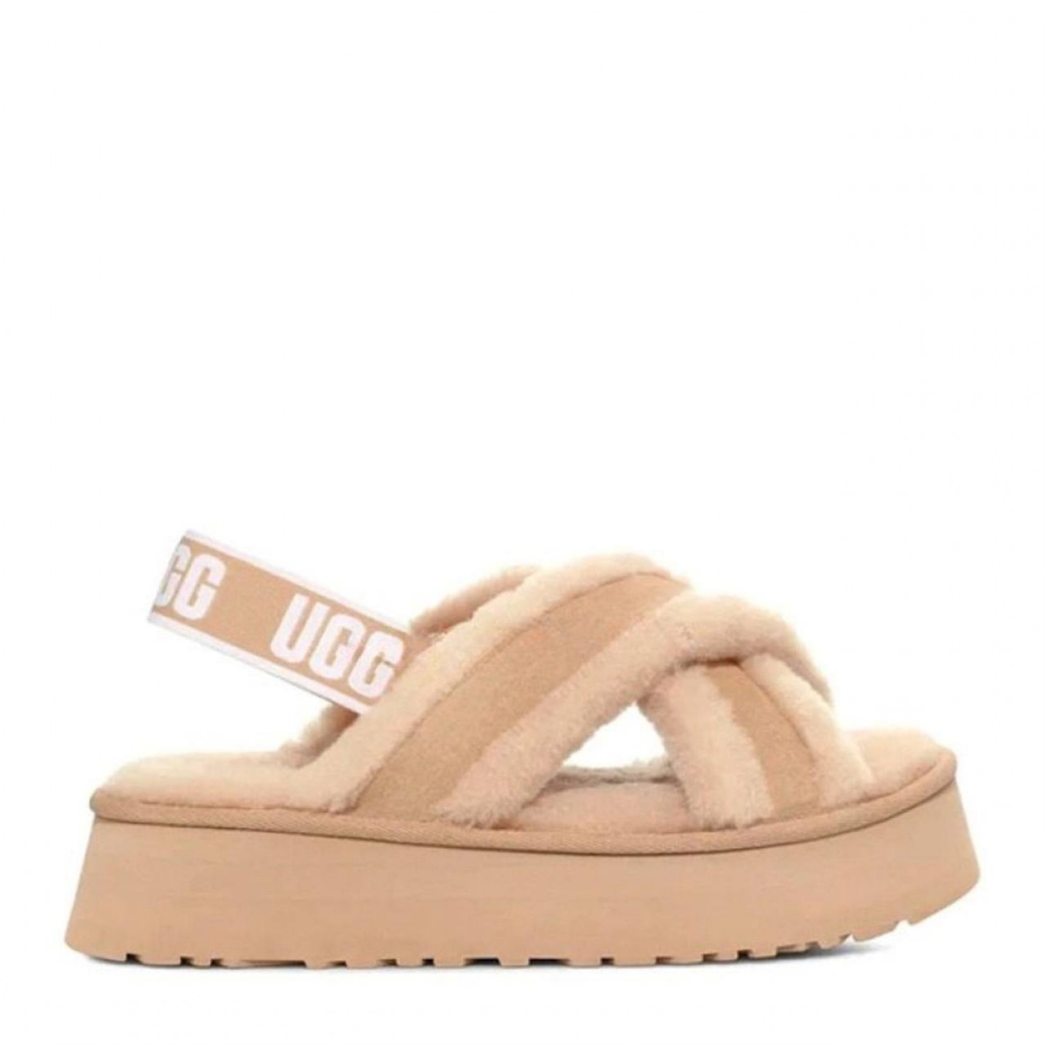 UGG Disco Cross Slide Sand
