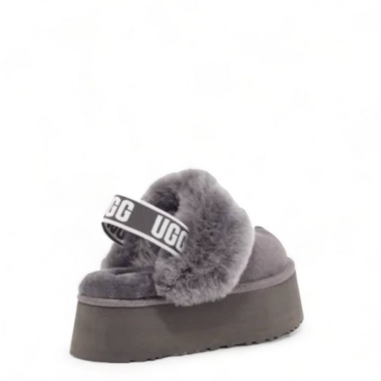 UGG Funkette Suede Platform Grey