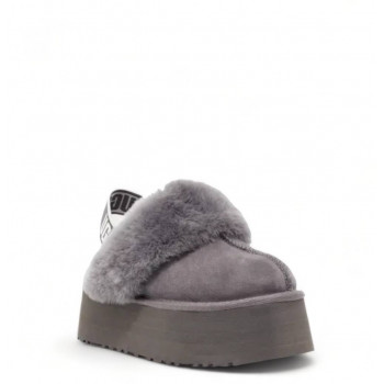 UGG Funkette Suede Platform Grey