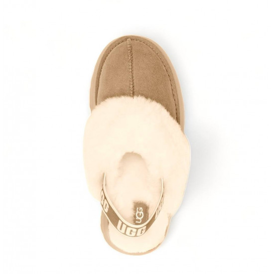 UGG Funkette Suede Platform Sand