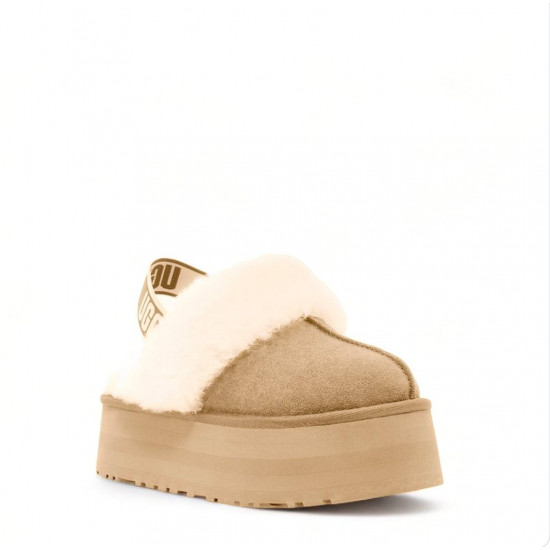 UGG Funkette Suede Platform Sand