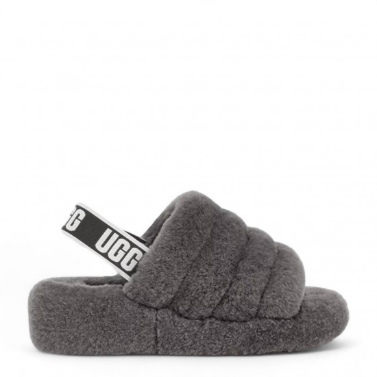 UGG Fluff Yeah Slide Grey