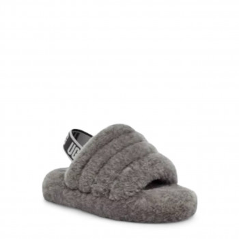 UGG Fluff Yeah Slide Grey