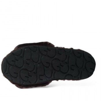 UGG Fluff Slide Slippers Black