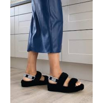 UGG Oh Yeah Slide Black