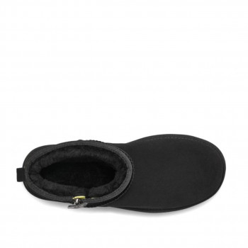 UGG Men Classic Ultra Mini ZIP Black 