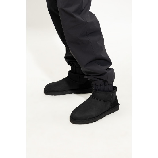 UGG Mens Classic Ultra Mini II Black 