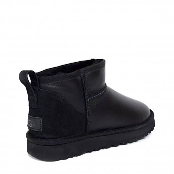 UGG Classic Ultra Mini Metallic Black