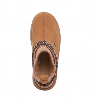 UGG Tazz Platform Knit Chestnut