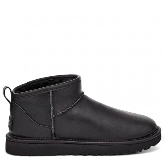 UGG Classic Ultra Mini Leather Black